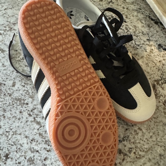 adidas Originals Samba Black and White Sneakers - Picture 2 of 5